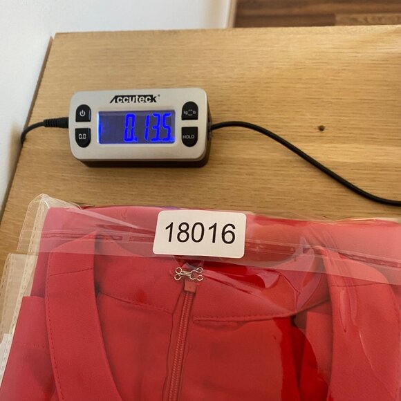 JOA Dress Womens Small Red Sheath Halter Cut Out Knee Length Side Slit Office* - Picture 10 of 10